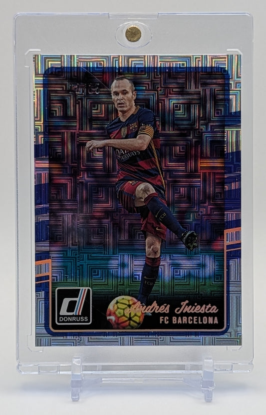 2016 Donruss Andres Iniesta Mosaic /15