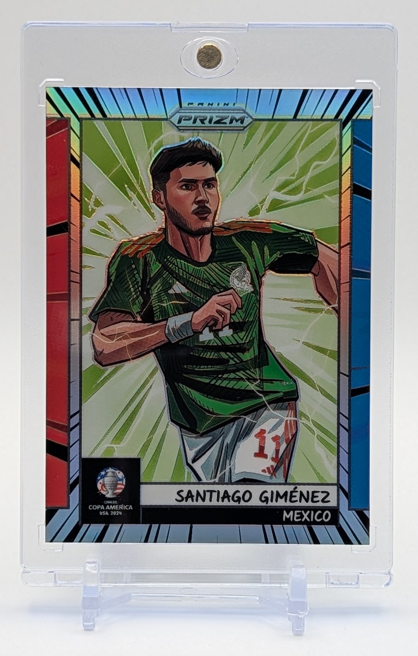 2024 Prizm Santiago Gimenez Manga Silver Prizm
